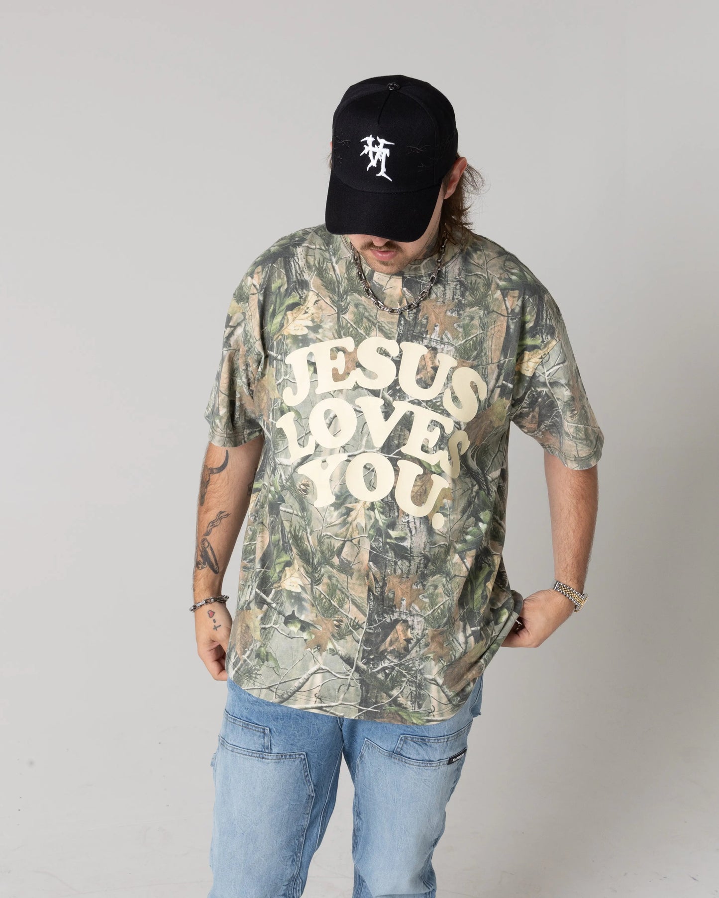 LMTD || Heavyweight Camo Tee || Oversized {Pre-Order}