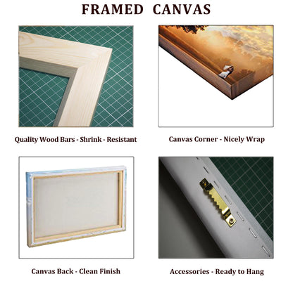 Jesus and Lamb Canvas Wall Art