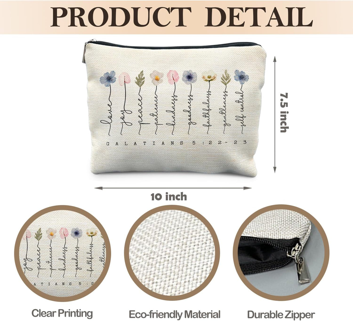 Christian Makeup Bag