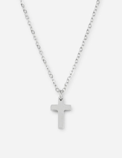 Silver Cross Necklace