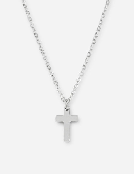 Silver Cross Necklace