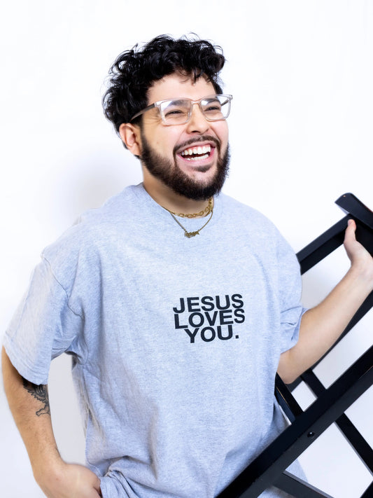 Gray Logo Tee