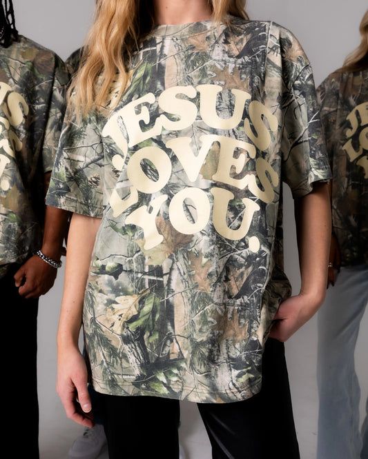 LMTD || Heavyweight Camo Tee || Oversized {Pre-Order}