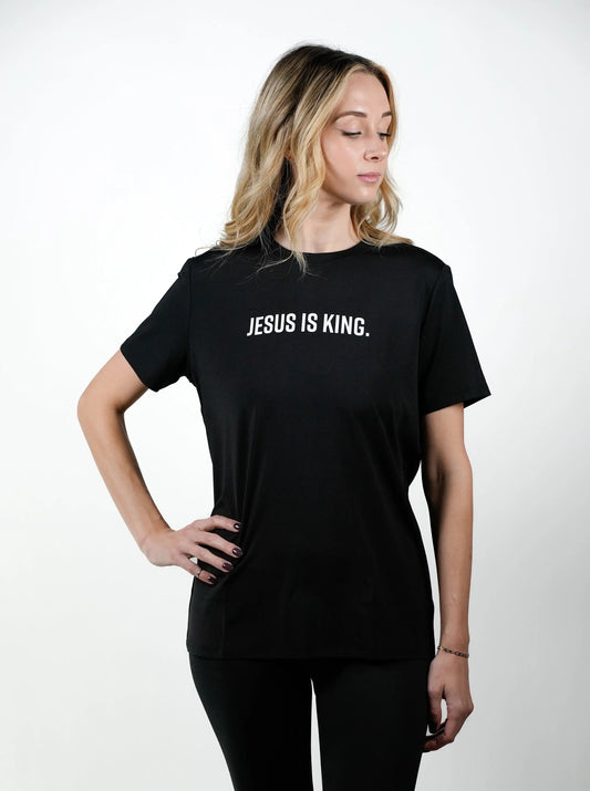 Women'S Jesus Is King Performance Tee