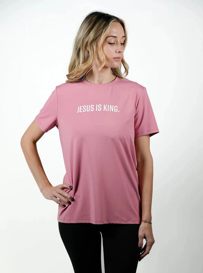 Women'S Jesus Is King Performance Tee